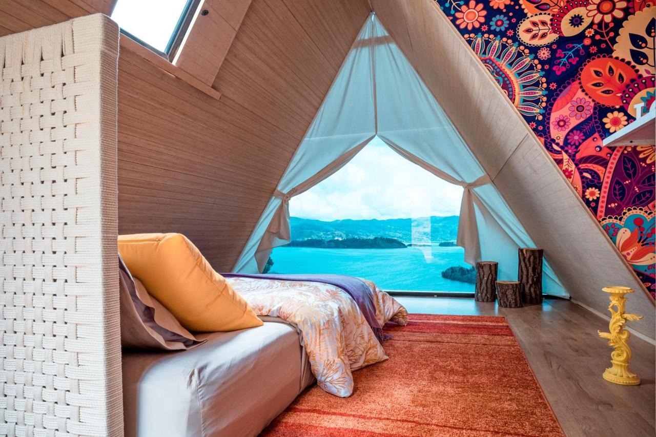 La Quinta Glamping - Lago De Tota Cuítiva 외부 사진